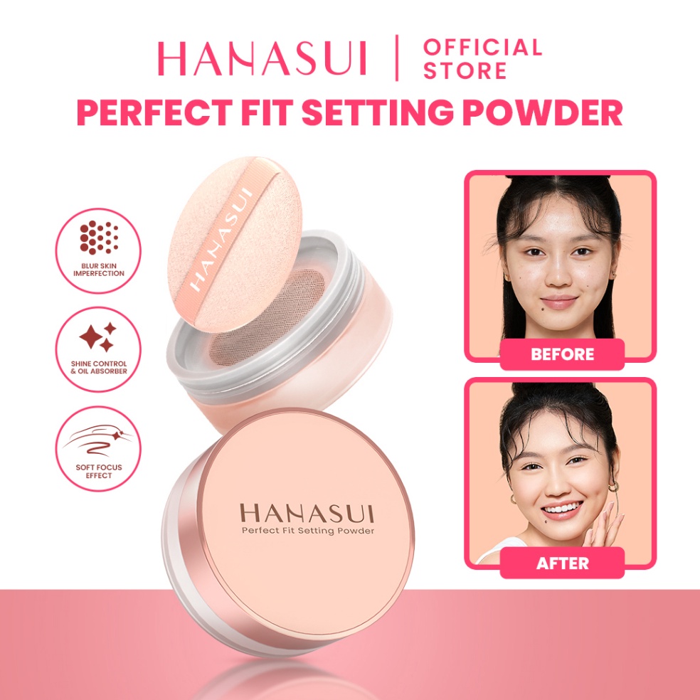 codek9K4w Hanasui Perfect Fit Setting Powder