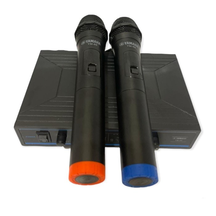 Microphone wireless mikrofon yamaha YM-88 mic karaoke tanpa kabel