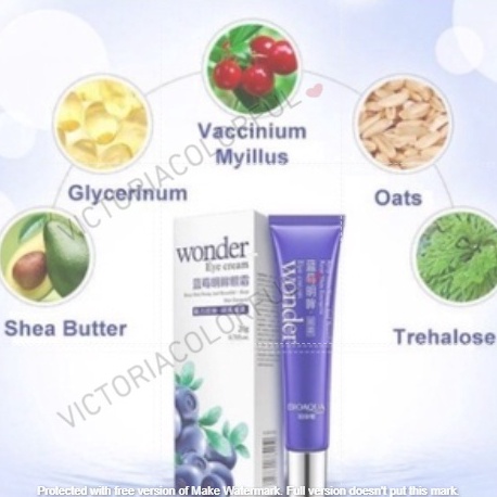 ✼Terbatas★← CFLYF Wonder Eye Blueberry (Krim Mata Panda)~bioakua F52 ➴Ready stock