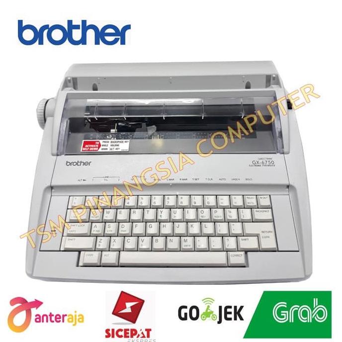 Mesin Tik Elektrik Brother GX-6750