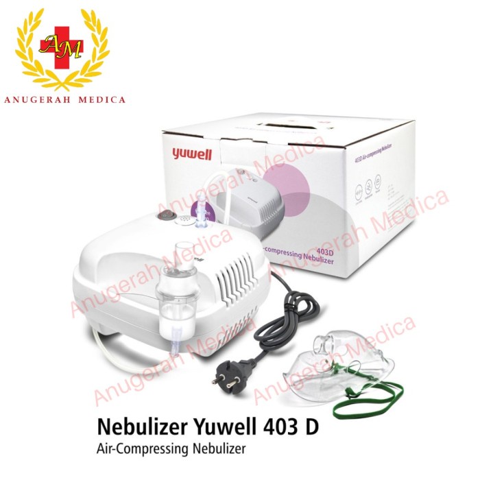 NEBULIZER YUWELL ALAT BANTU PERNAPASAN ALAT UAP ASMA SESAK NAPAS