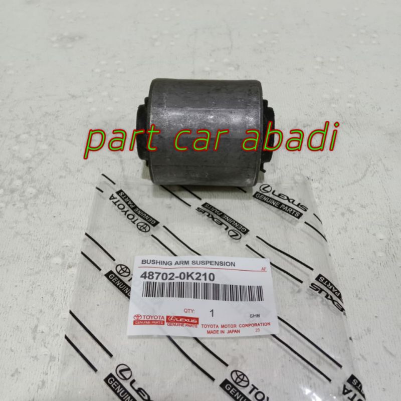 Bushing Lower Arm Kecil Belakang Innova Fortuner Hilux Original