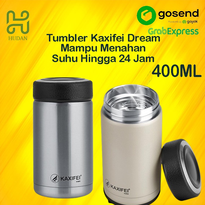 TERMURAH Termos Kopi Air Panas Tumbler Mini Stainless 400ml Mug Travel Kecil