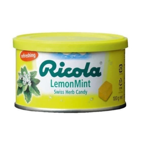 

Permen Sugar Free Ricola Lemon Nt Candy Can 45