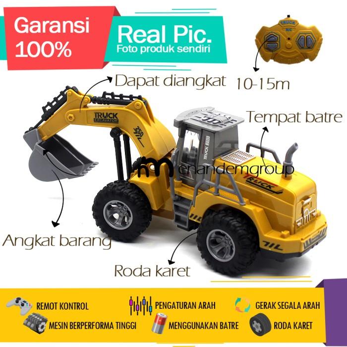 MAINAN MOBIL REMOT KONTROL RC TRUK BULDOSER