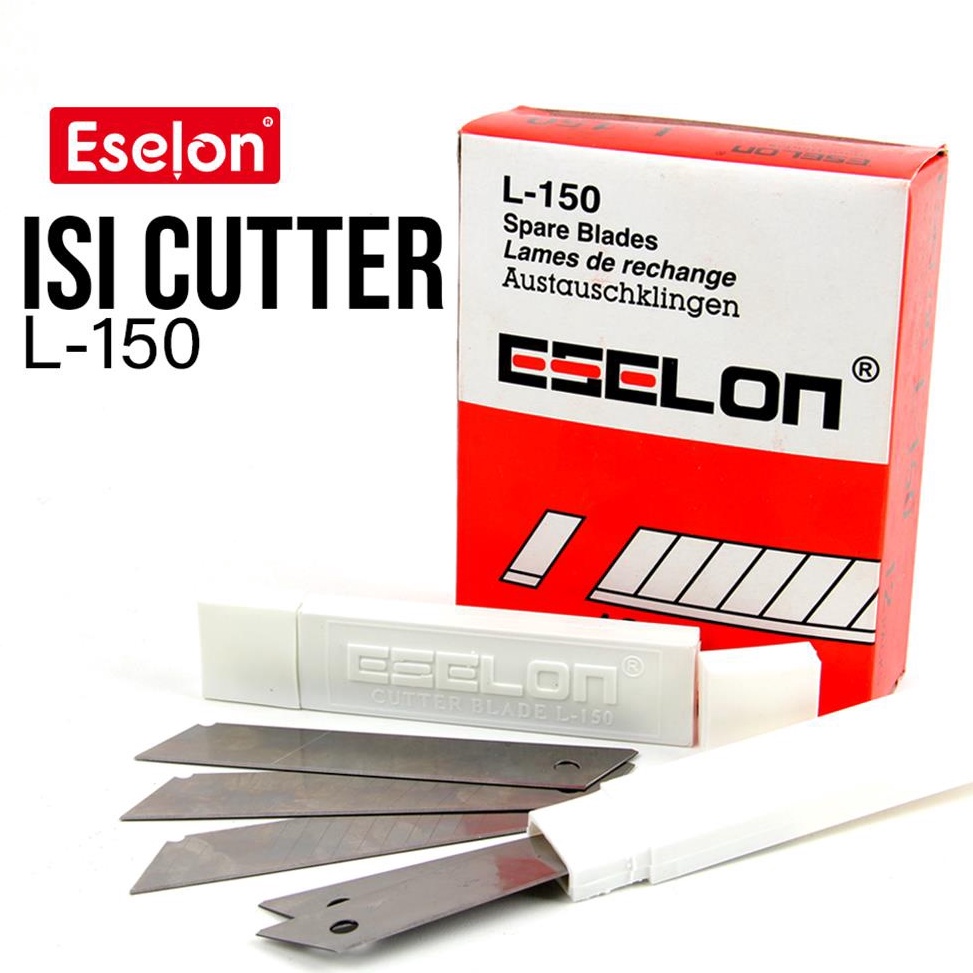 

Model Terkini✣ 0GZ7O 12tubes Isi Cutter L-150 Eselon / 1box Isi Pisau Cutter F84 ➤Seller