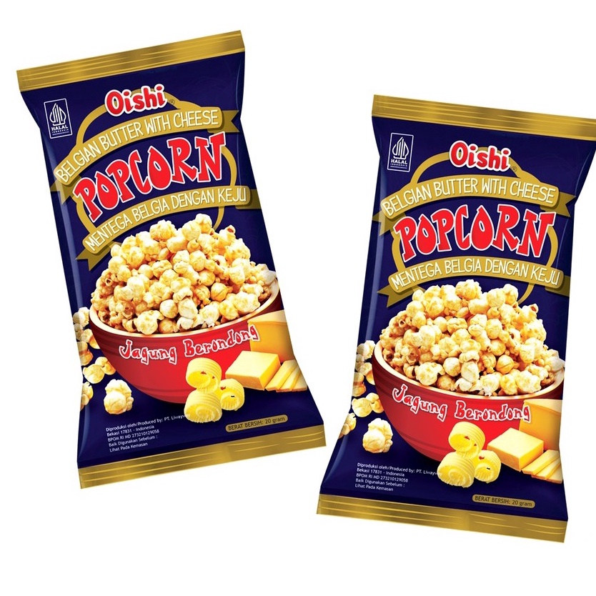 

Best Produk✬ VSHQN OISHI POPCORN 20 gr - RENCENG K38 ✯Stok Banyak