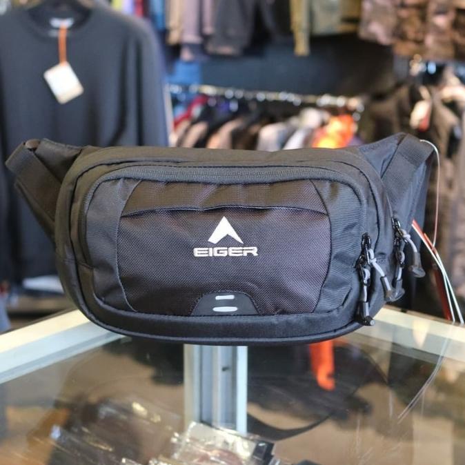Waistbag Eiger Wall Run Hitam Eiger Original