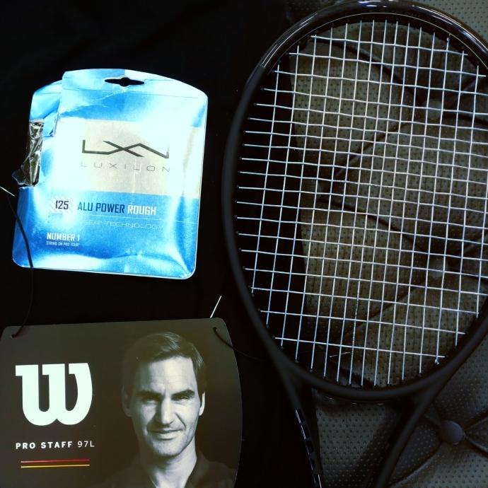 NEW RaKeT tenis wiLsOn Black PRO Staff v13 97L 290 GrAmZz ORIGINAL