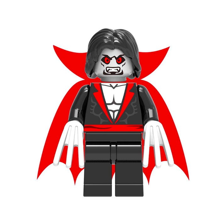 Marvel Spiderman Vampire Michael Morbius Minifig Minifigure Lego