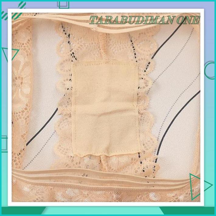 G STRING WANITA SEXY HOLLOW-OUT RENDA CELANA DALAM LOW WAIST TRANSPARAN CD 3C198 BEST SELLER 