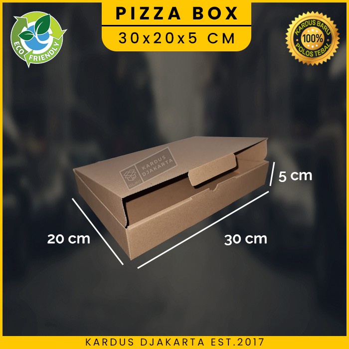 

KARDUS / KOTAK PIZZA DIECUT Uk. 30x20x5 CM