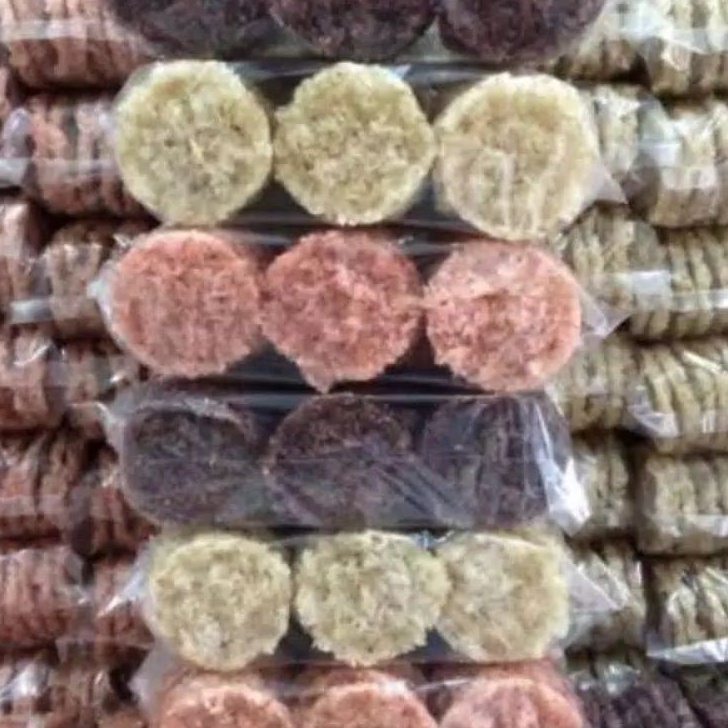 

✪Ready✾ HLSQT RENGGINANG MENTAH 30pcs 500gr Premium F75 ↑Pasti Murah