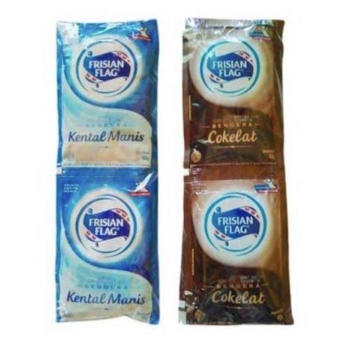 

Kualitas terbaik] Susu Kental Manis Bendera Frisian Flag sachet isi 6