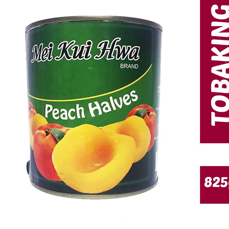 

➷Model Baru✲ F9VOM PEACH IN HALVES (Buah Peach dalam Syrup) MEI KUI HWA 825g S83 ❋Best Produk