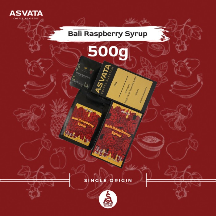 

Biji Kopi 500Gr Bali Arabica Raspberry Roasted Beans Specialty Coffee