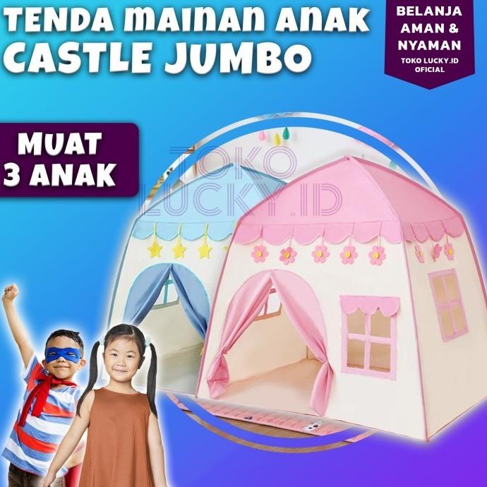 Tenda Mainan Anak Tent Playhouse Princess Castle Jumbo Murah