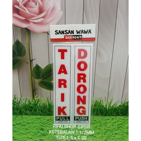 

❂Best Seller➵ KBS0T TARIK DORONG SIGN BOARD AKRILIK MURAH BERKUALITAS I65 ➵Terbaru