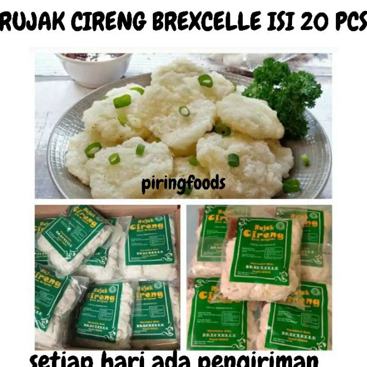 

Bestseller✳ 0VBKU Cireng Rujak brexcelle isi 23 pcs SUPER FAVORITE ENAK D64 ➘Bestseller