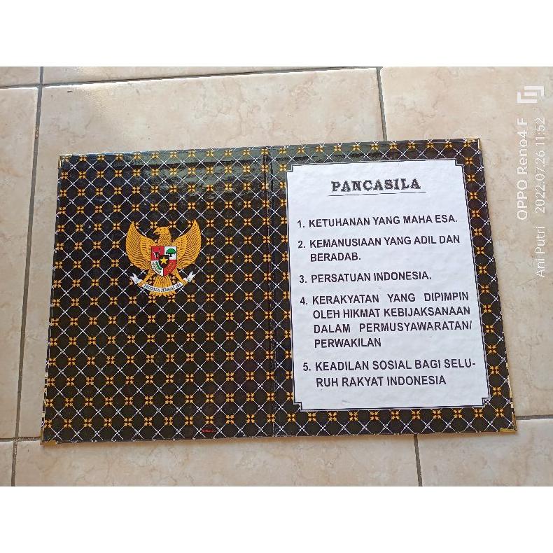 

Promo Map Upacara Hitam. Map Petugas Upacara. Map Murah Isi 5. Map Teks Pancasila. Doa. Tata Upacara. Janji Siswa. Pembukaan Uud 1945. Ready Stok Wxy