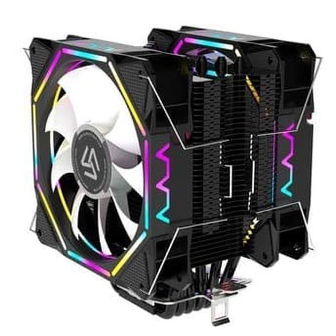 Alseye EL120D Rainbow RGB - Dual Fan CPU COOLER