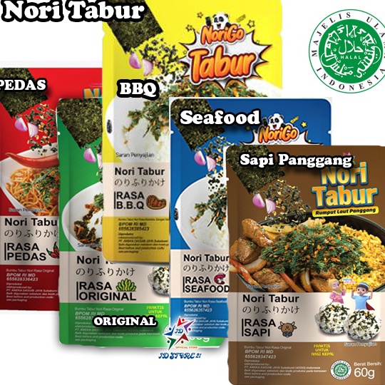 

Murah 8QHR0 Nori Tabur Rumput Laut Panggang 60g Halal H75 ➡Best