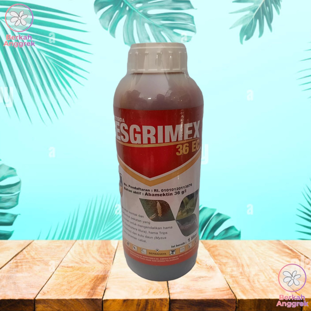 Besgrimex 1 Liter Abamektin Insektisida Hama Anggrek