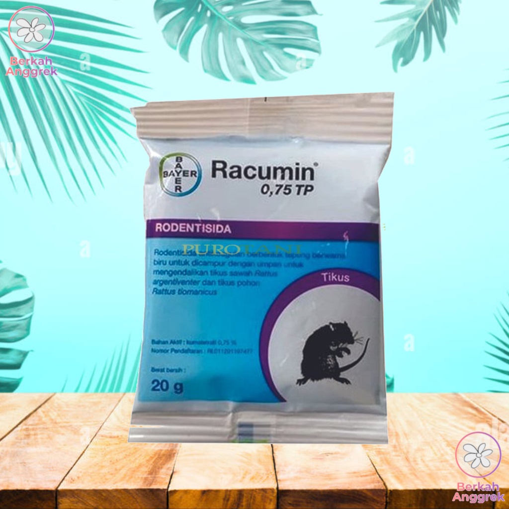 Racumin 20 Gram Obat Tikus Serbaguna