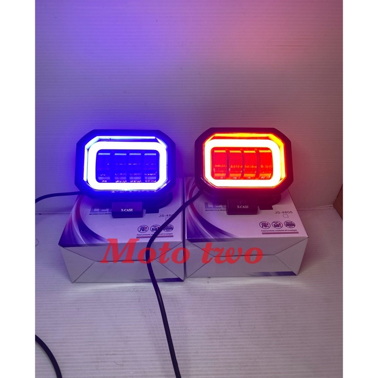 ✿ Lampu Tembak Daymaker Mini Kotak 4Mata 40Watt 6D