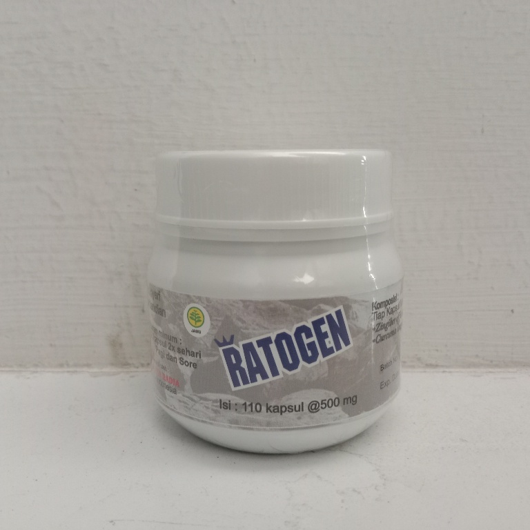 Obat Herbal Puspita Radja Ratogen isi 110 Kapsul