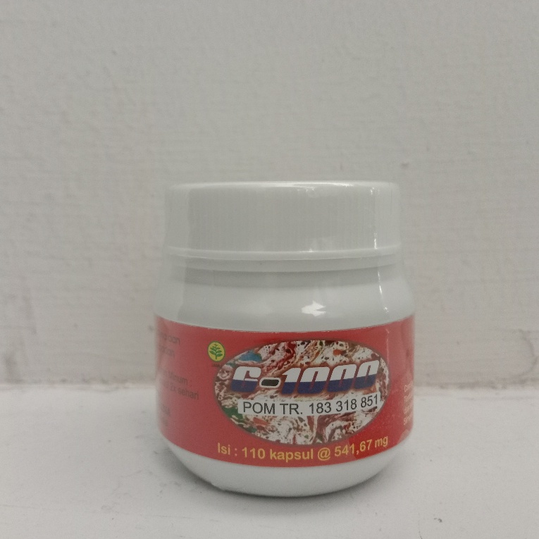 Obat Herbal Puspita Radja G1000 isi 10 Kapsul