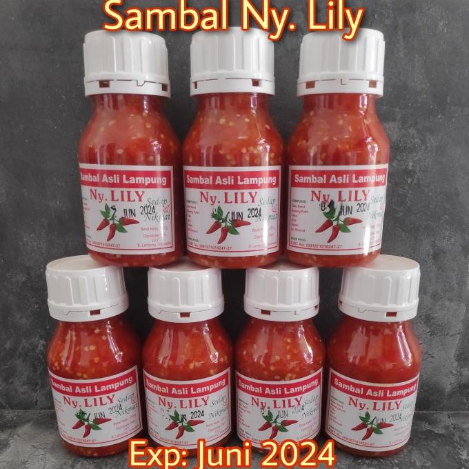

Sambal asli Lampung Ny. Lily