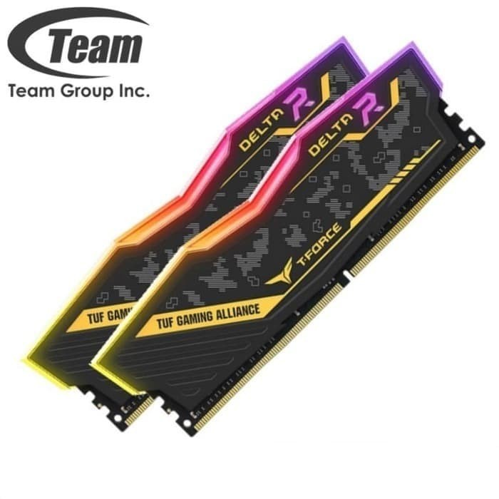 Team T-Force Delta TUF RGB 16GB (2X8GB) 3600Mhz - Dual Channel
