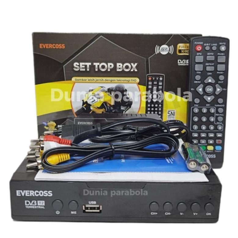 Terkini Set Top Box Stb Tv Digital Evercross Max Evercross Prime 2023