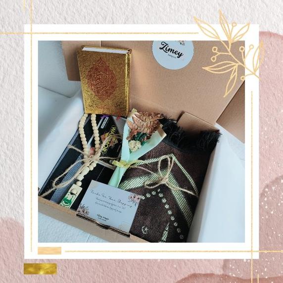 Hampers Alat Sholat Pria Lengkap - Hampers Sarung - Hampers Lebaran