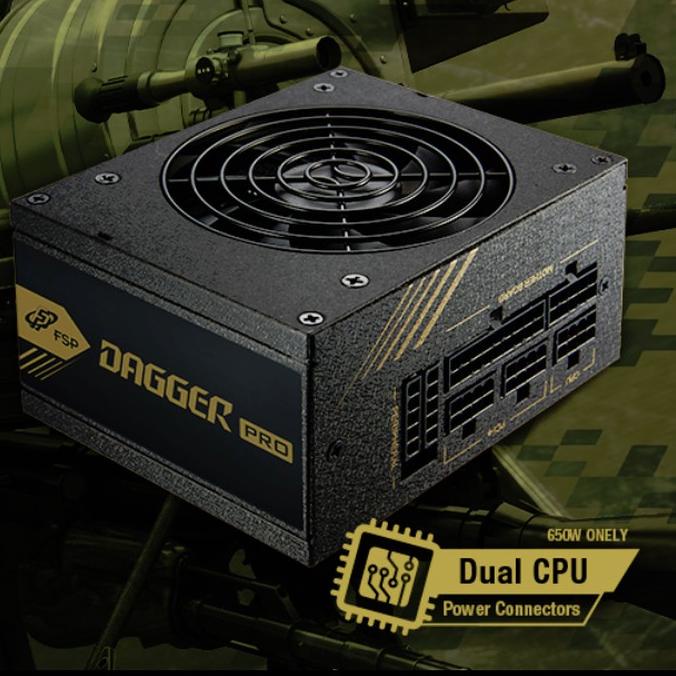 FSP SFX 650W DAGGER PRO - 650W 80+ GOLD MODULAR (SFX NINI ITX)