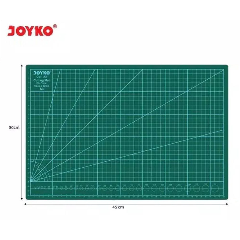 

Special Edition Cutting Mat / Alas Potong Joyko CM-A3 M08