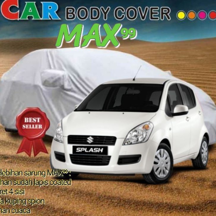 ✦ SARUNG MOBIL SUZUKI SPLASH / SELIMUT MOBIL SPLASH COVER MOBIL SILVER UV PROTECT sbv ✷