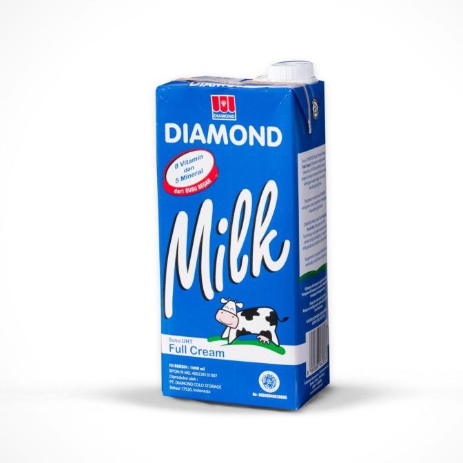 

] Susu Diamond UHT Milk Full Cream 1liter 1000ml