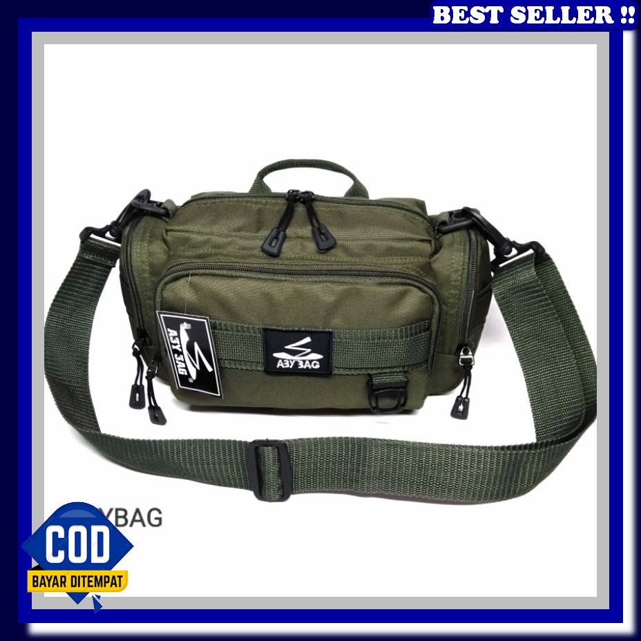 Slempang Murah Anti Air Kulit Besar Tas Selempang Pria Lempang Ori Waterproof Kecil Import Sling Bag