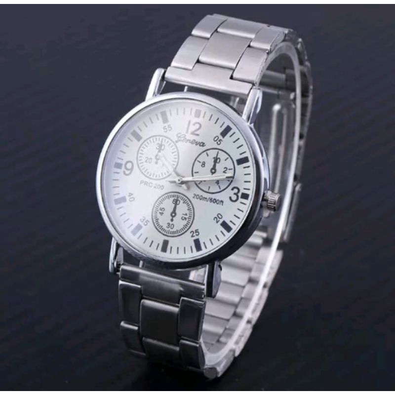 READY MAKASSAR - Jam Tangan Wanita dan Pria Korea Elegan Garansi Nyala ada baterai