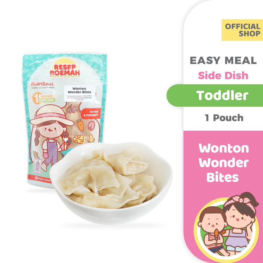 

Resep Roemah Wonton Wonder Bites / Wonton Ayam / Toddler / Homemade Frozen Food / No MSG