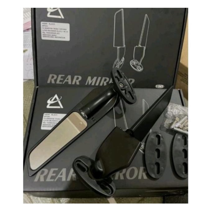 Spion Winglet CBR 150 Facelift Spion Stealth Model Rizoma CBR 150R - kecil