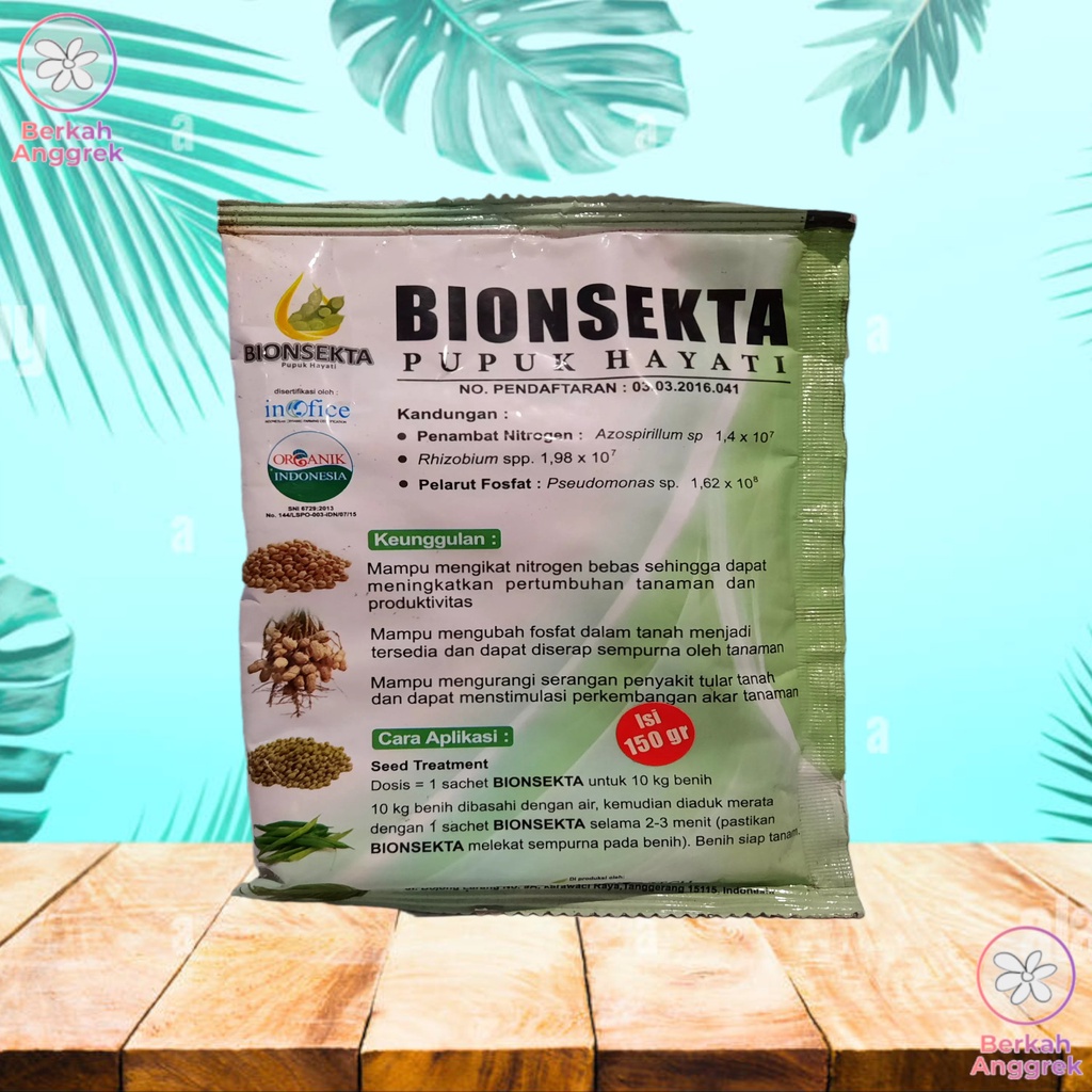 Bionsekta 150 Gram Pupuk Mikoriza Powder