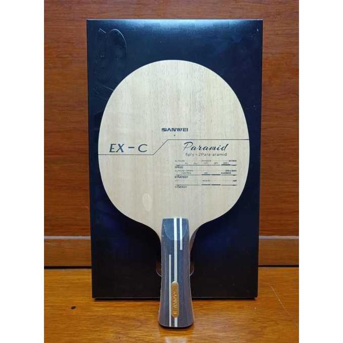 Kayu Bet Pingpong Tenis Meja SANWEI PARAMID FL Original