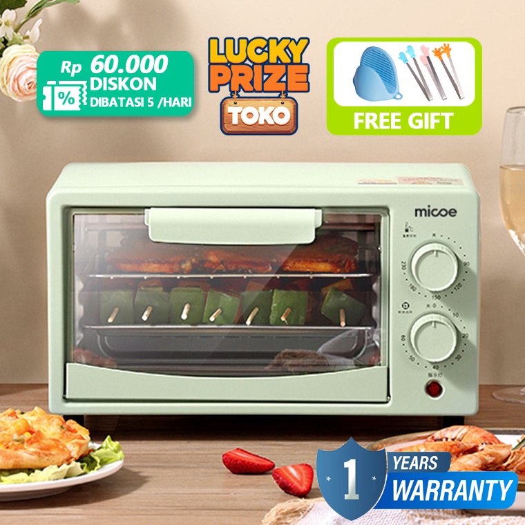 REKOMENDASI Amanah oven listrik low watt 12 L-600 Watt