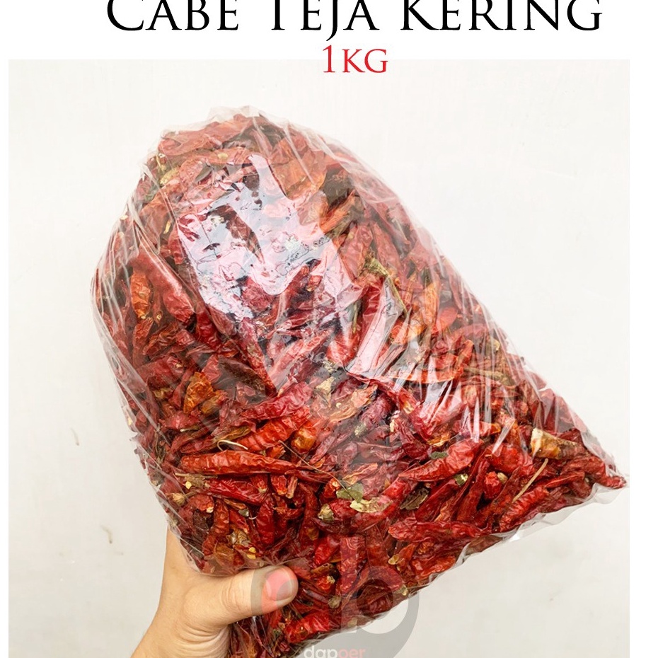 

Belanja Nyaman Cabe Teja Kering 1kg | Cabe Rawit Extra Pedas