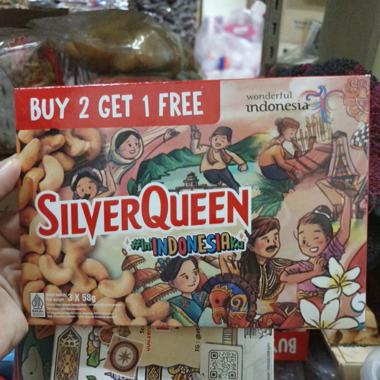 

Telah Hadir.. SilverQueen 58gr BUY 2 GET 1 APL
