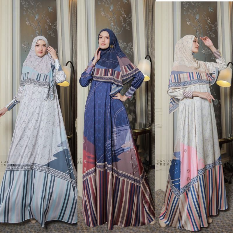 abhipraya series raveena dress syari by kyn kayunie premium