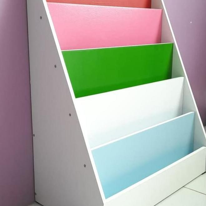 Terlaris Rak Buku Anak 5 Tingkat Bagus Murah Rak Tk Yolandaputri01